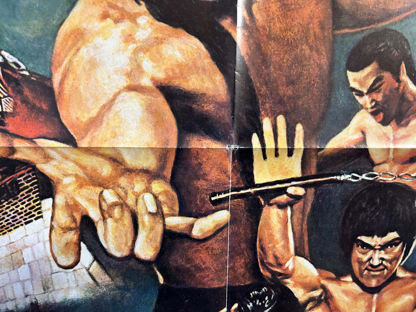 Dragon Lee vs The 5 Brothers Original One Sheet Poster 1978