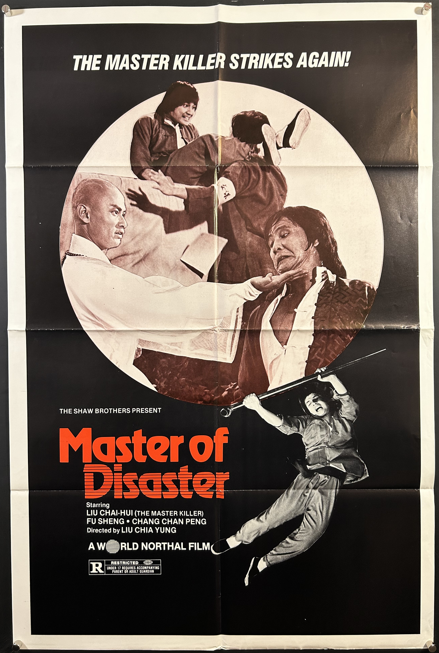 Master Of Disaster Original One Sheet Poster 1981