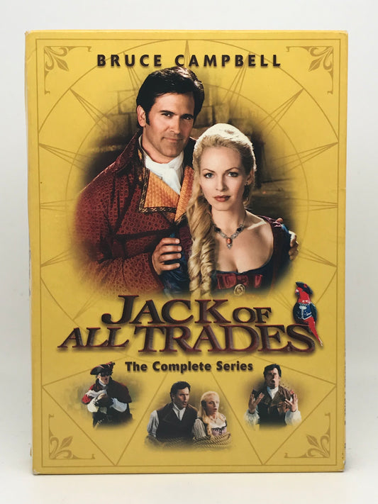 Jack Of All Trades Complete Series DVD Bruce Campbell USED BR02
