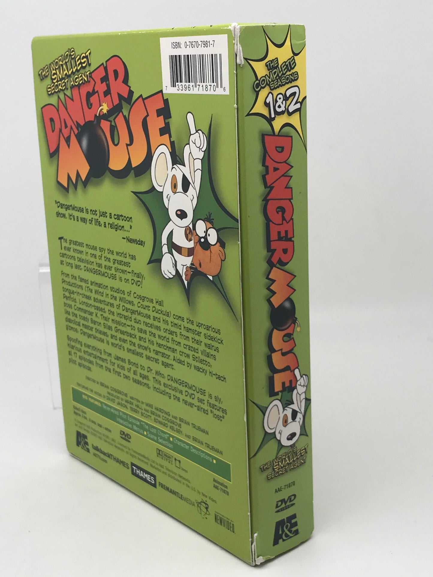 Danger Mouse Complete Seasons 1&2 DVD Set USED BR02