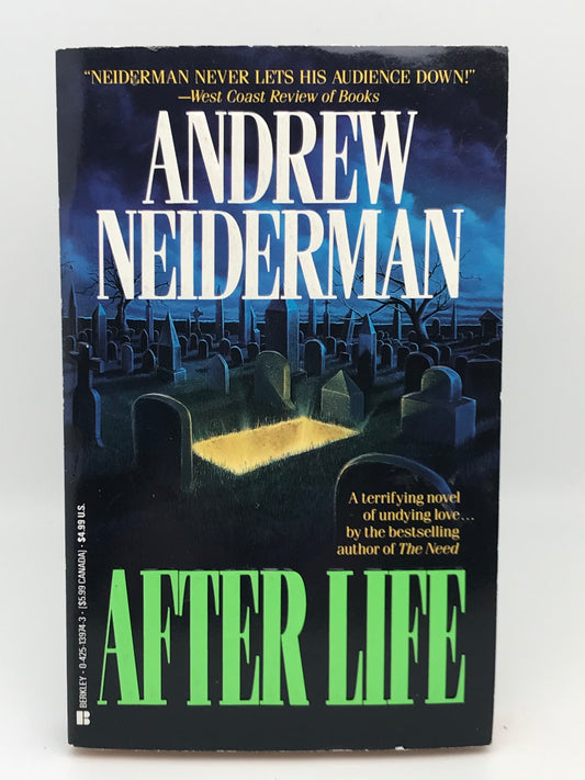 After Life BERKLEY Paperback Andrew Neiderman H02