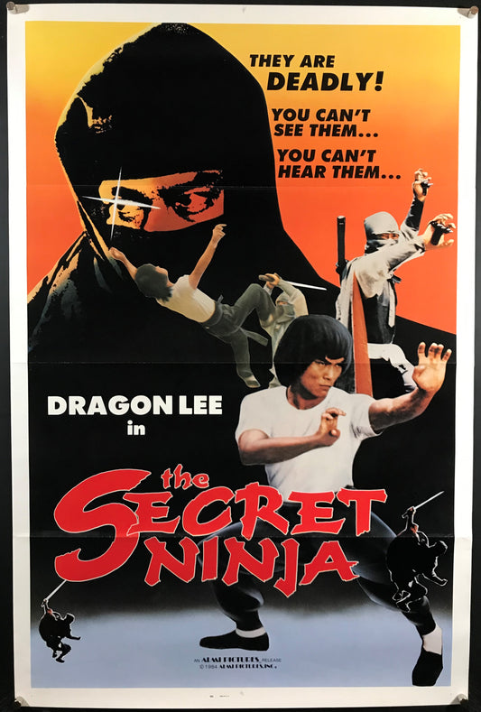Secret Ninja Original One Sheet Poster 1982