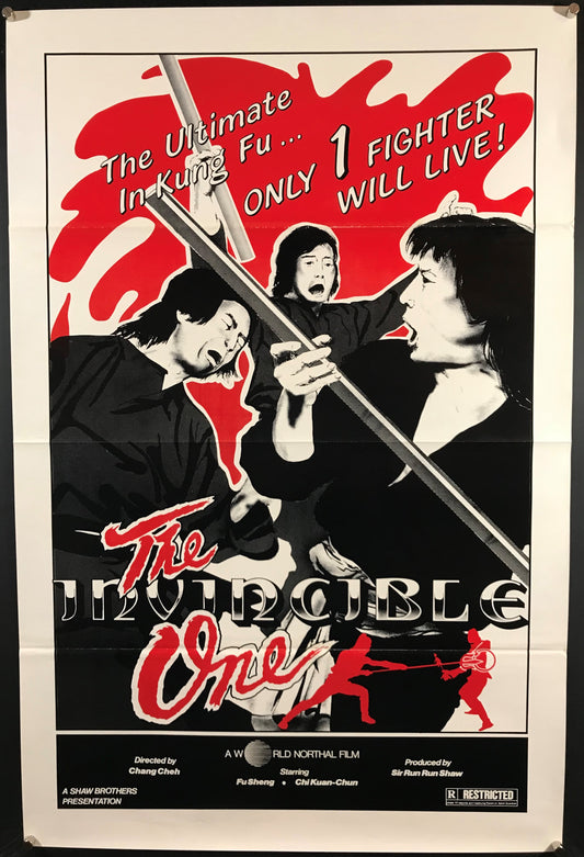 Invincible One Original One Sheet Poster 197?