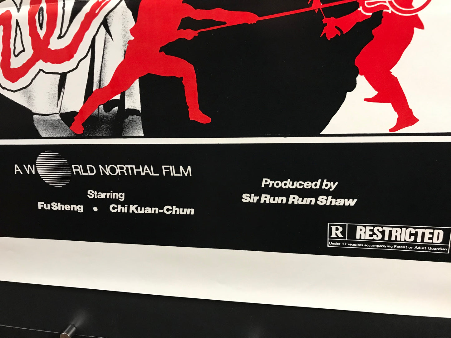 Invincible One Original One Sheet Poster 197?