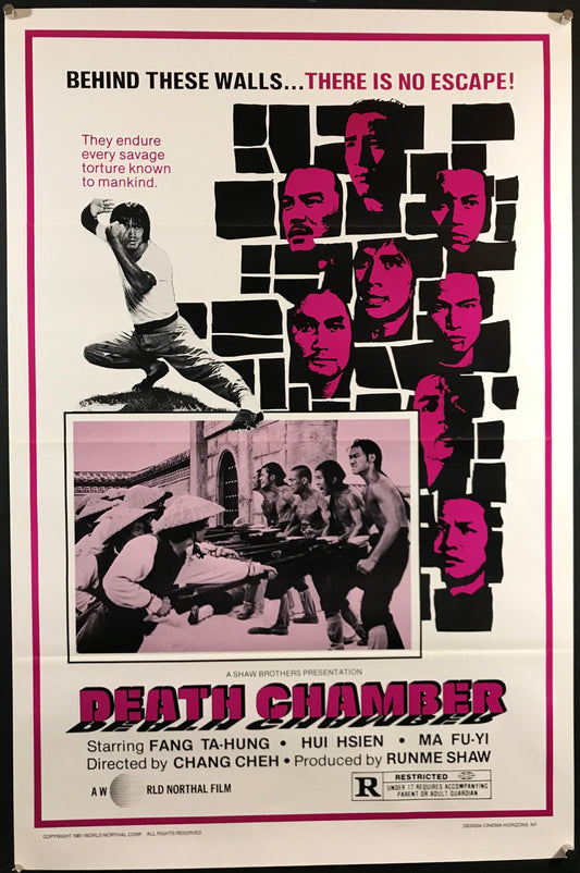 Death Chamber Original One Sheet Poster 1976