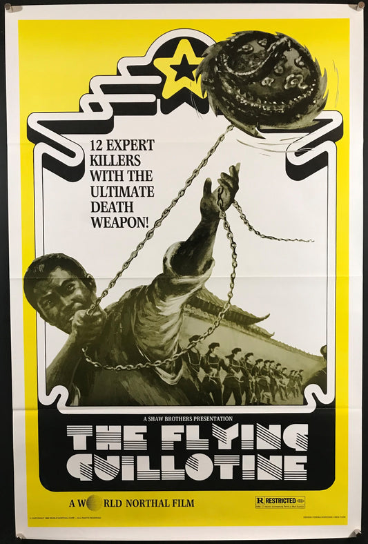 Flying Guillotine Original One Sheet Poster 1975