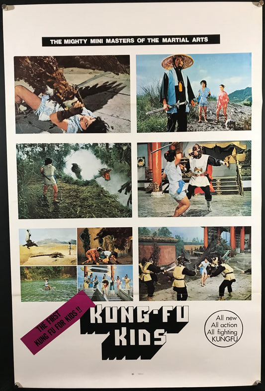 Kung-Fu Kids Original One Sheet Poster 1980