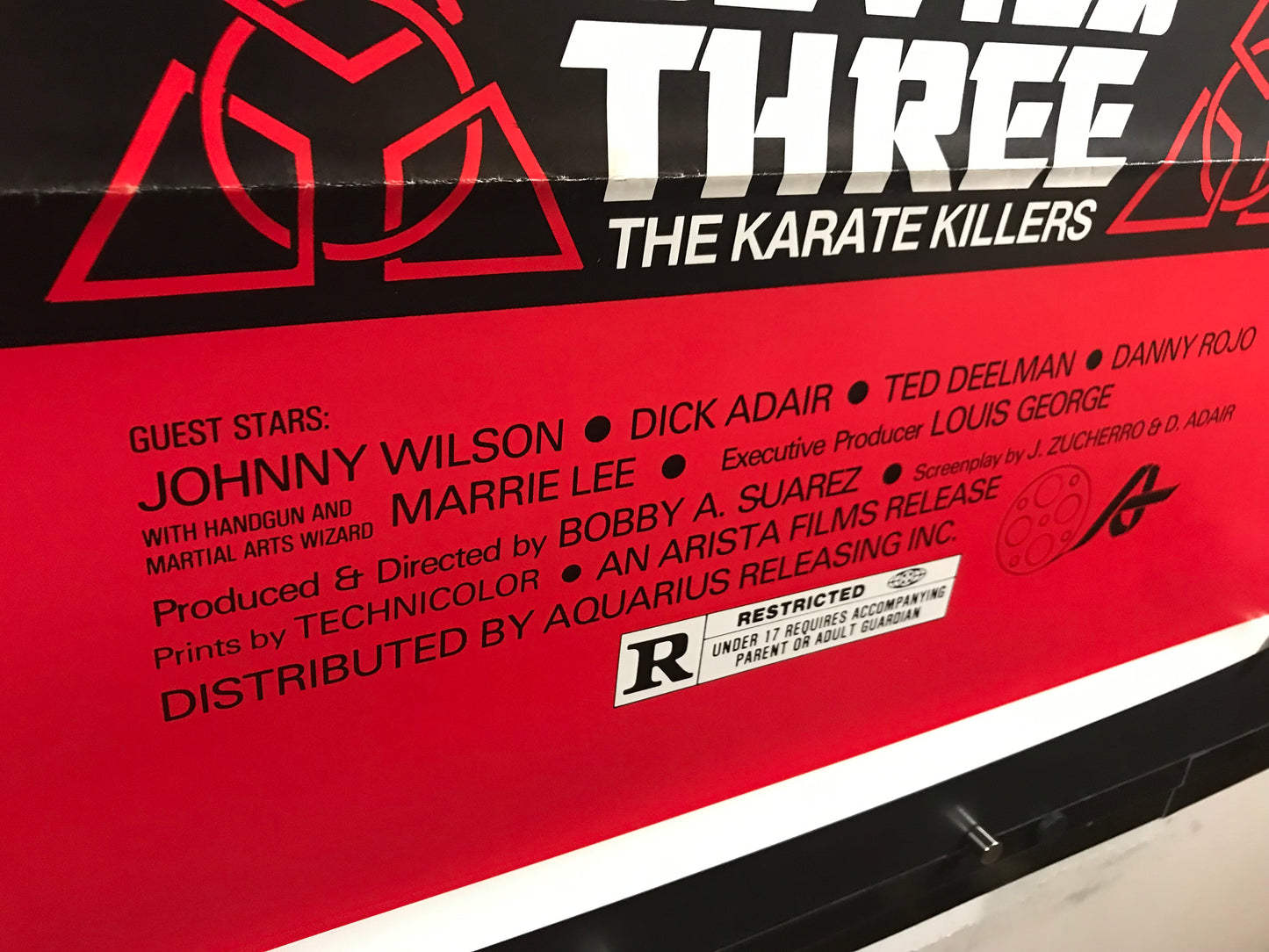 Devil's Three Original One Sheet Poster 1979