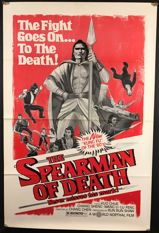 Spearman Of Death Original One Sheet Poster 1980