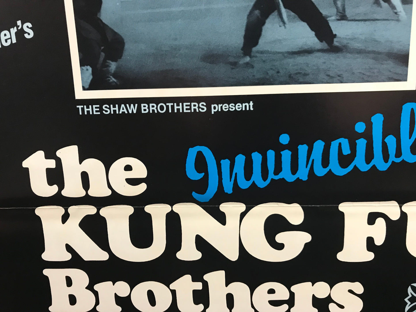 Invincible Kung-Fu Brothers Original One Sheet Poster 1976