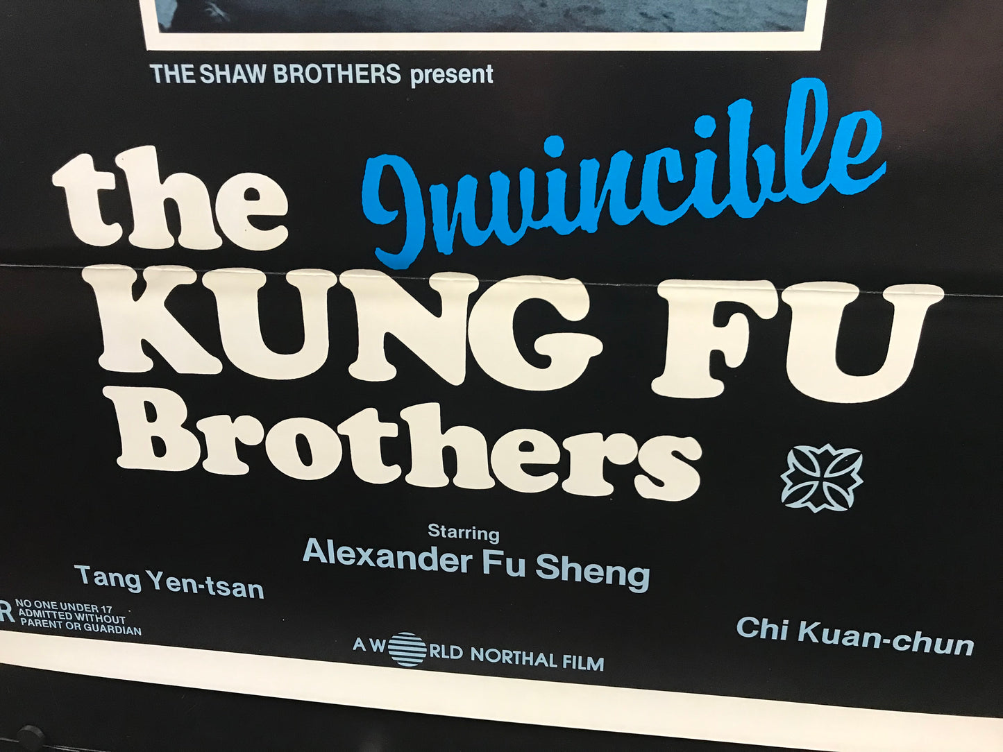 Invincible Kung-Fu Brothers Original One Sheet Poster 1976