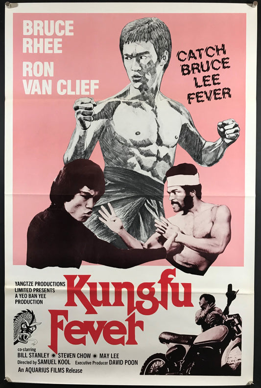 Kung-Fu Fever Original One Sheet Poster 1979
