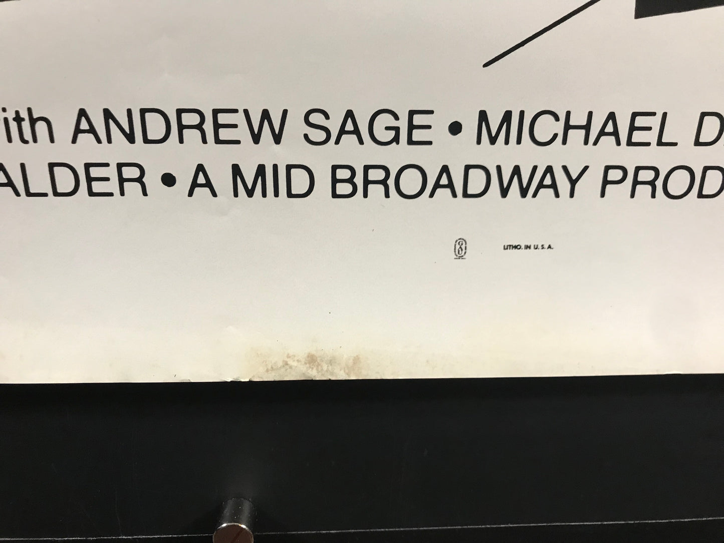 Edge Of Fury Original One Sheet Poster 1978