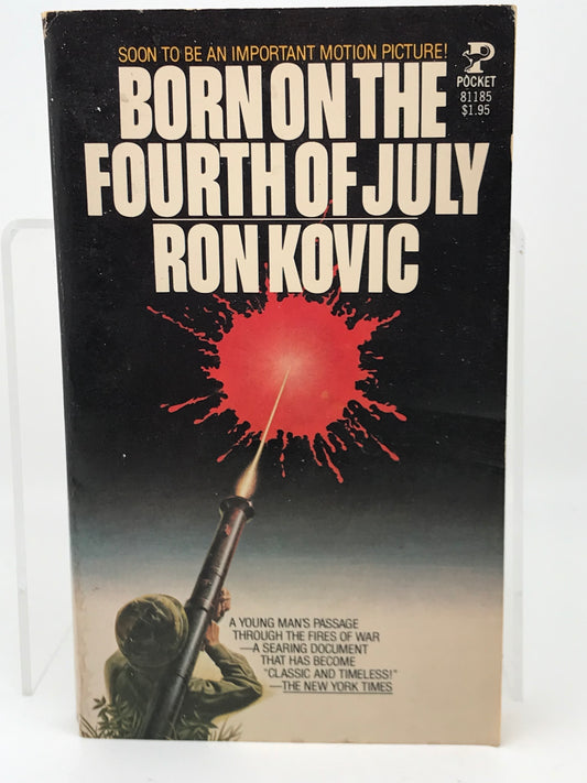 Born On The Fourth Of July POCKET Paperback Ron Kovic H03