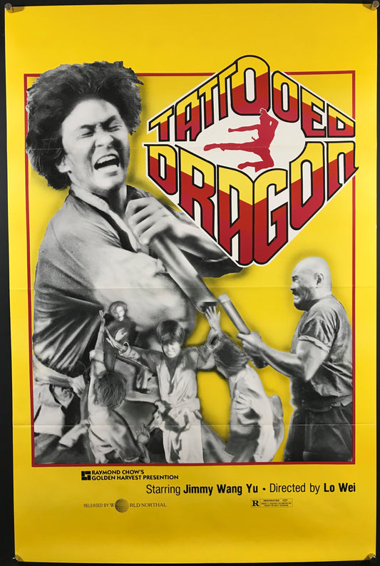 Tattooed Dragon Original One Sheet Poster 1973