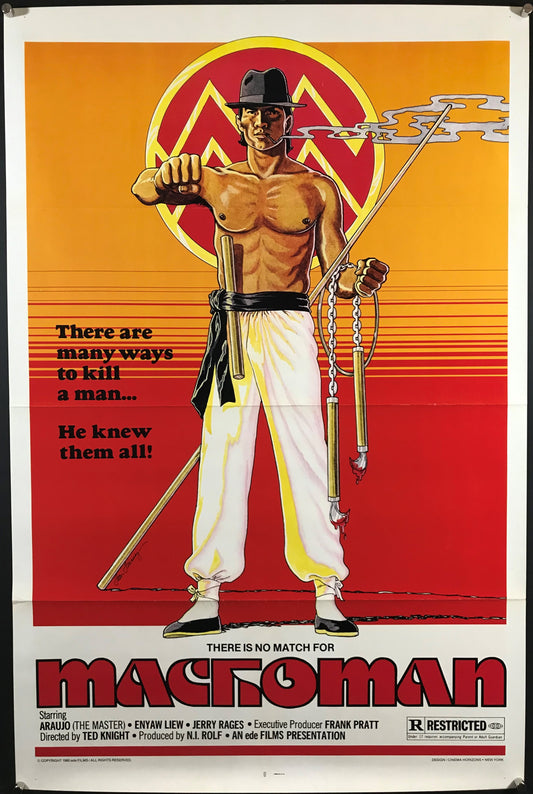 Machoman Original One Sheet Poster 1980