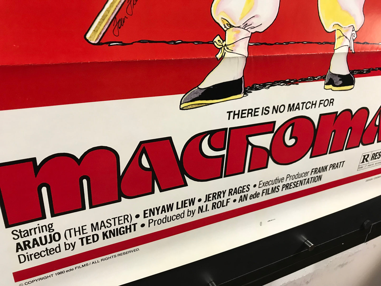 Machoman Original One Sheet Poster 1980