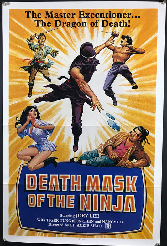 Death Mask Of The Ninja Original One Sheet Poster 1982