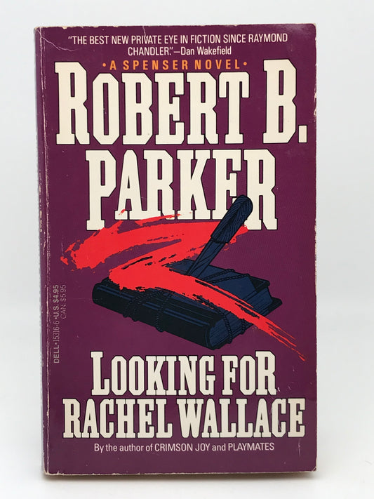 Looking For Rachel Wallace DELL Paperback Robert B. Parker H03