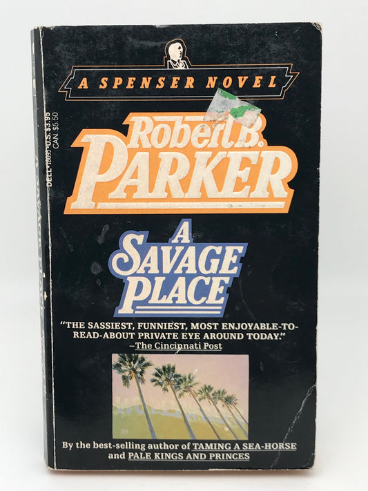 Savage Place DELL Paperback Robert B. Parker H03