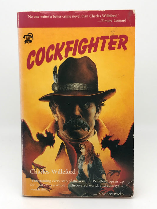 Cockfighter BLACK LIZARD Paperback Charles Willeford H03