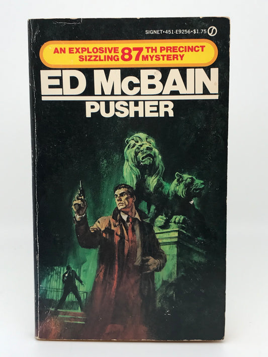 Pusher SIGNET Paperback Ed McBain H03