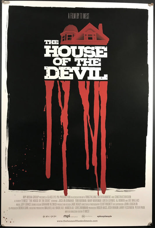 House Of The Devil Original International One Sheet Poster 2009