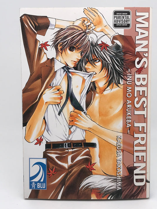 Man's Best Friend BLU Manga Paperback English Takashima M01