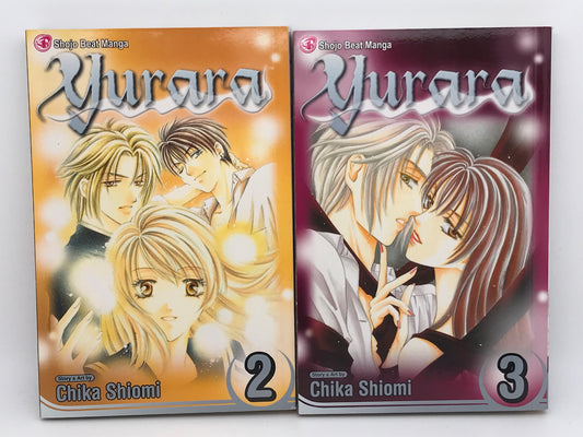 Yurara Vol. 2&3 Lot SHOJA BEAT Manga Paperback English Shiomi M01