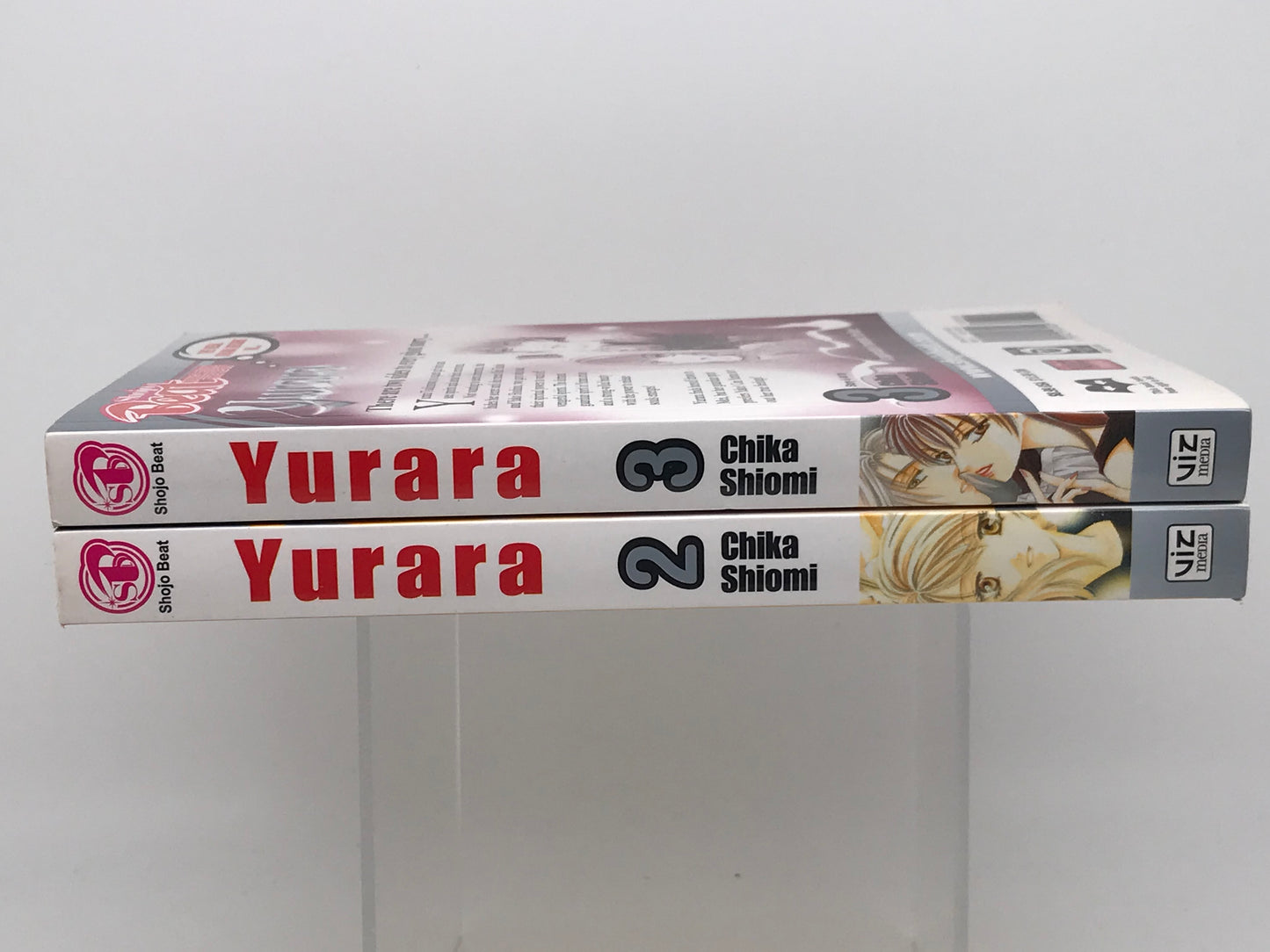 Yurara Vol. 2&3 Lot SHOJA BEAT Manga Paperback English Shiomi M01