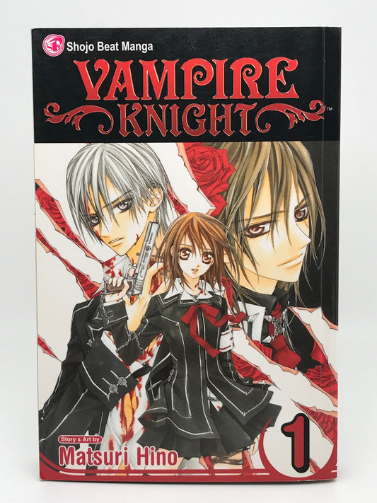 Vampire Knight Vol. 1 SHOJA BEAT Manga Paperback English Shino M01