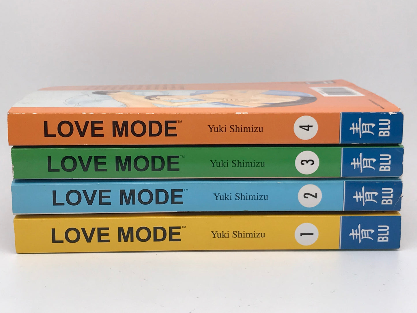 Love Mode Vol. 1-4 Lot BLU Manga Paperback English Shimizu M01