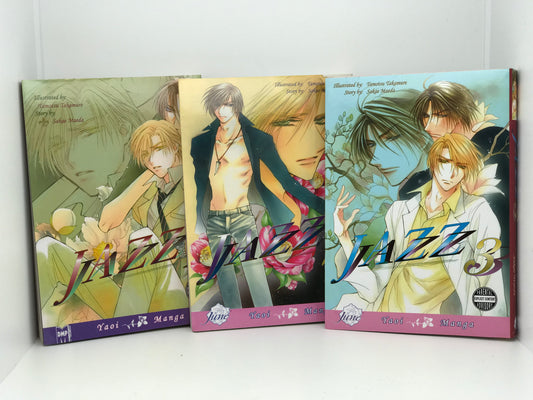 Jazz Vol. 1-3 Lot DMP Manga Paperback English Takamure M01
