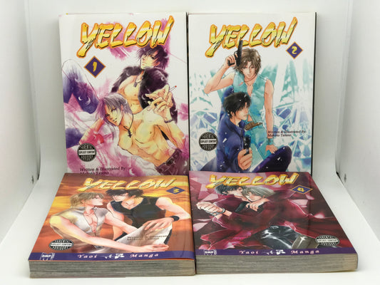 Yellow Vol. 1-4 Lot DMP Manga Paperback English Tateno M01