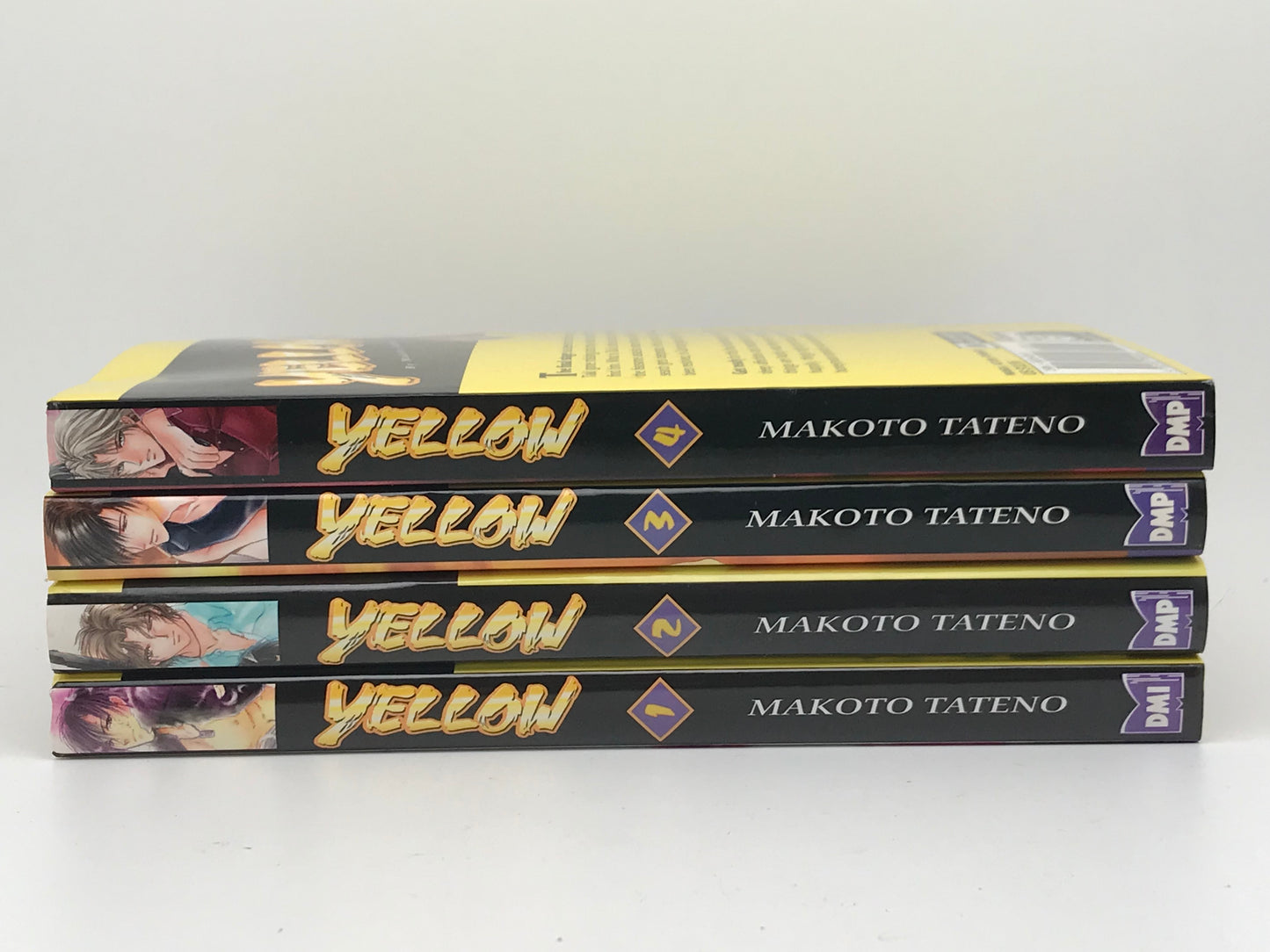 Yellow Vol. 1-4 Lot DMP Manga Paperback English Tateno M01
