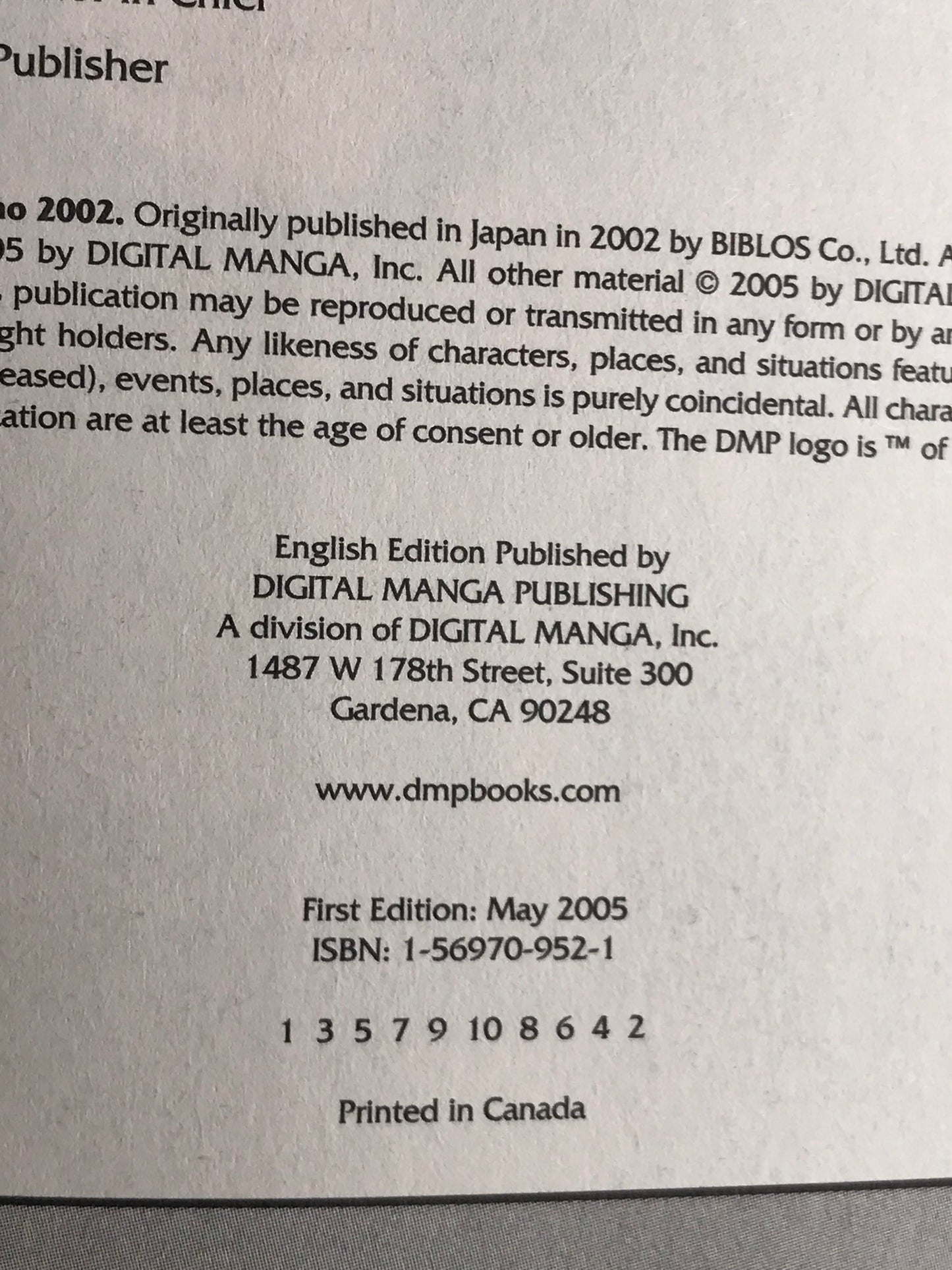 Yellow Vol. 1-4 Lot DMP Manga Paperback English Tateno M01