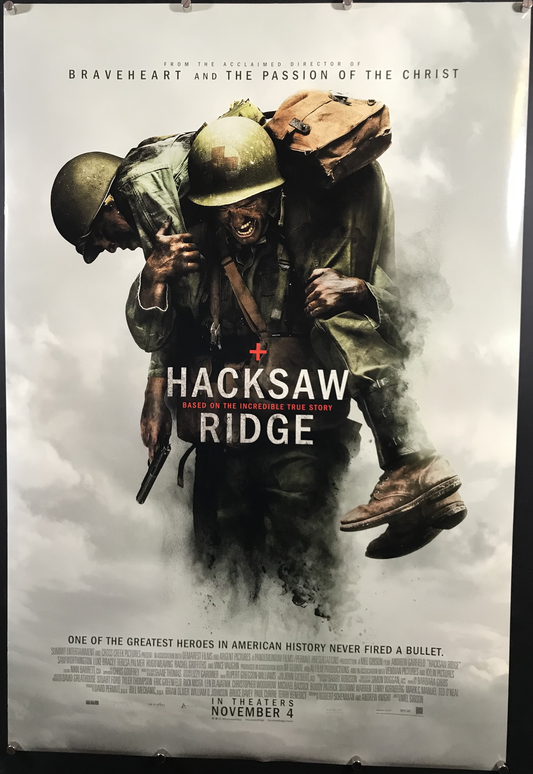 Hacksaw Ridge Original One Sheet Poster 2016