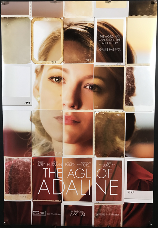 Age Of Adaline Original One Sheet Poster 2015
