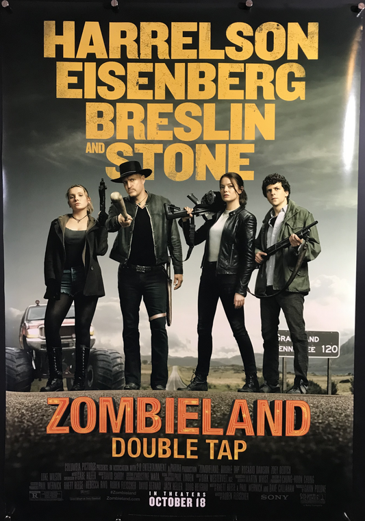 Zombieland: Double Tap Original One Sheet Poster 2019