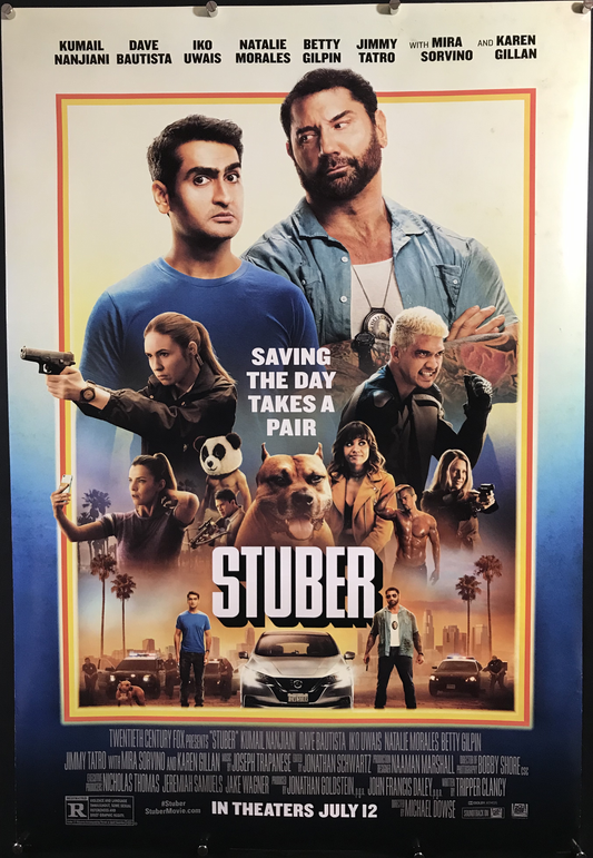 Stuber Original One Sheet Poster 2019