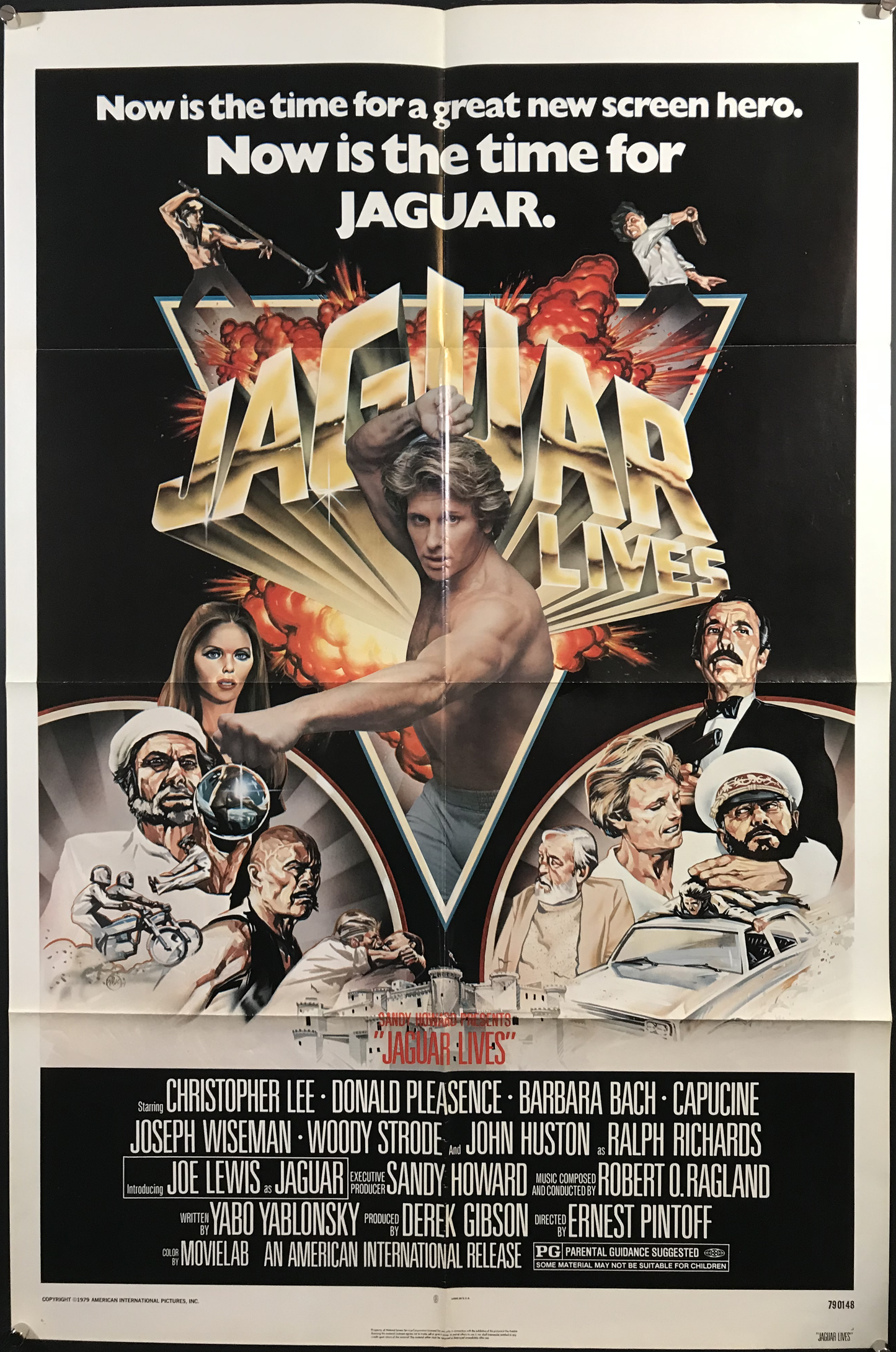 Jaguar Lives Original One Sheet Poster 1979