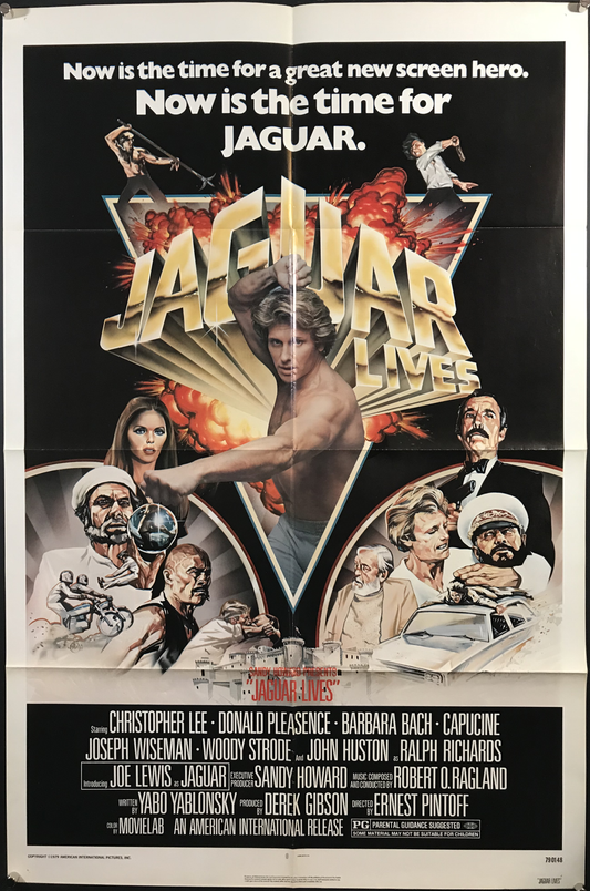 Jaguar Lives Original One Sheet Poster 1979