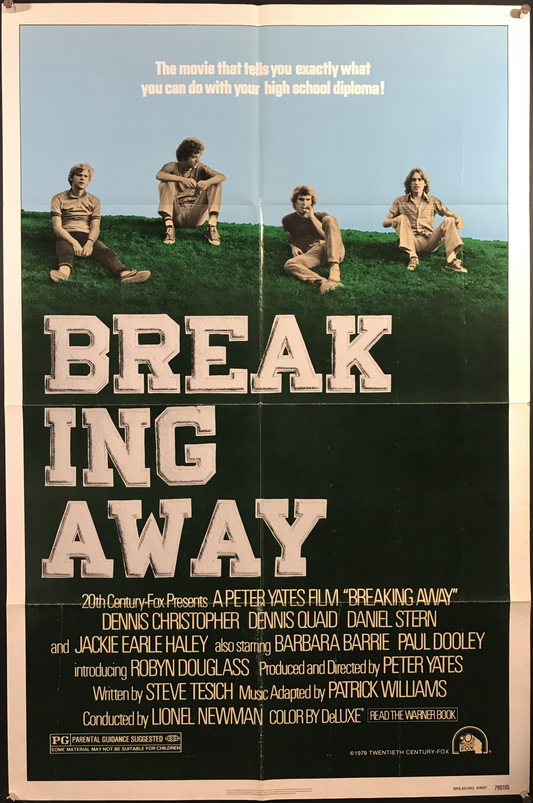Breaking Away Original One Sheet Poster 1979