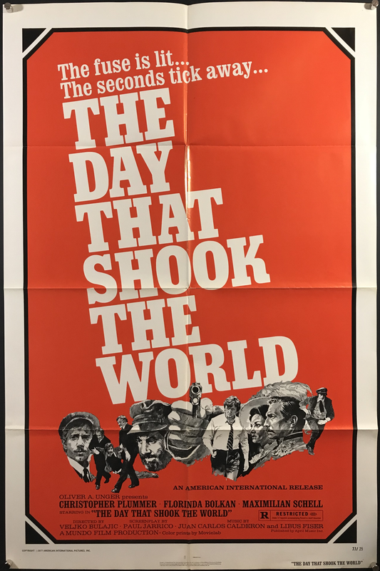 Day That Shook The World aka Assassination At Sarajevo Original One Sheet Poster 1975