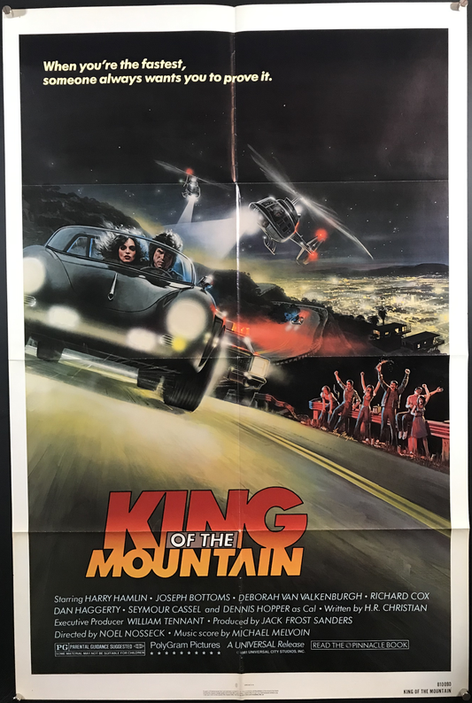 King Of The Mountain Original One Sheet Poster 1981