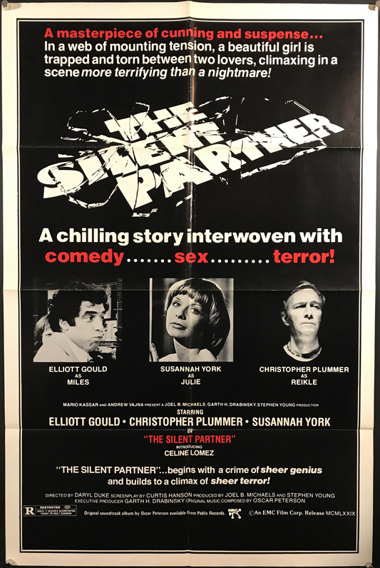 Silent Partner Original One Sheet Poster 1978