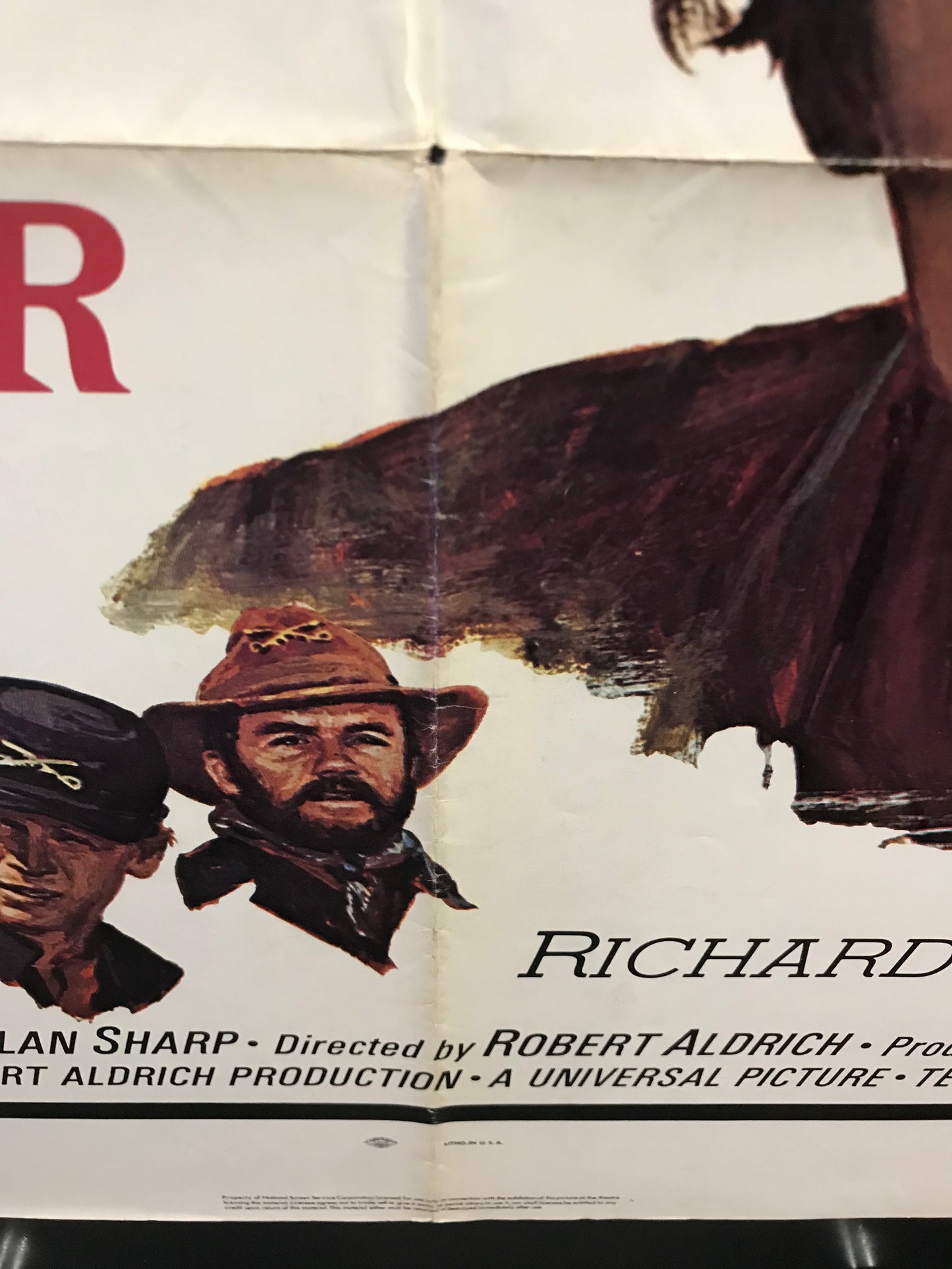 Ulzanas Raid Original One Sheet Poster 1972