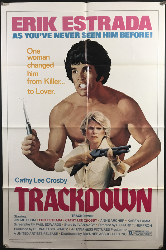 Trackdown Original One Sheet Poster 1976