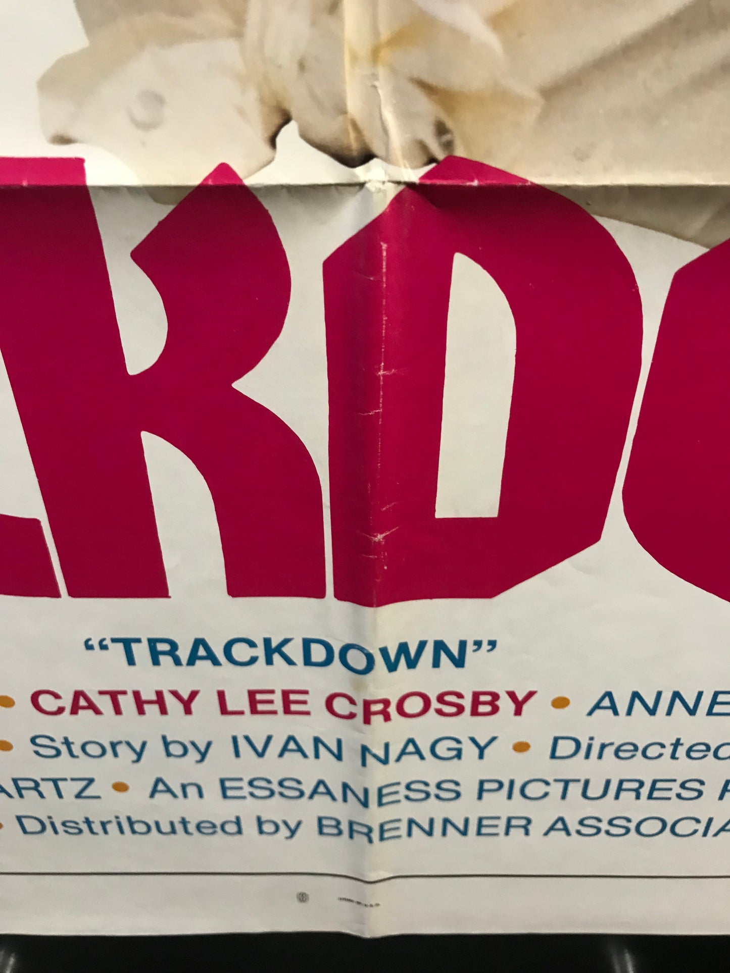 Trackdown Original One Sheet Poster 1976