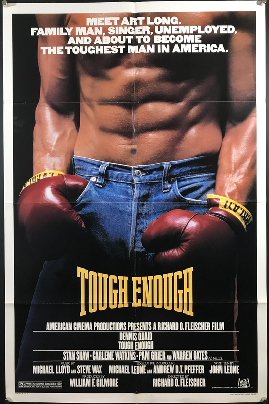 Tough Enough Original One Sheet Poster 1983